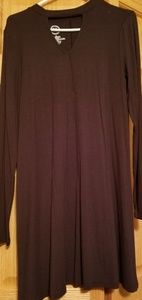 Black long sleeve dress